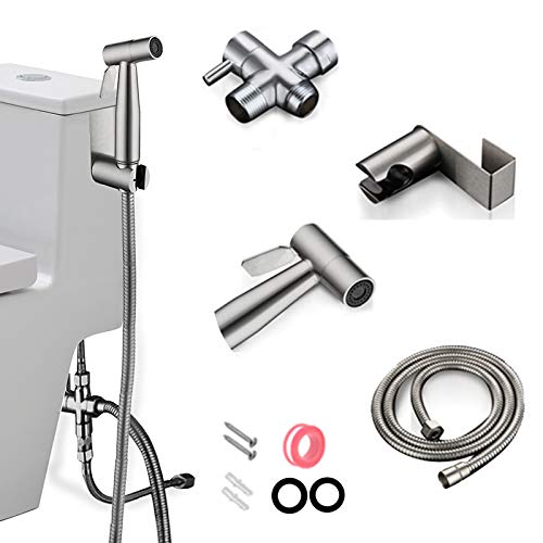 Droiee Stainless Steel Handheld Bidet Sprayer for Toilet – Reduce TP Waste